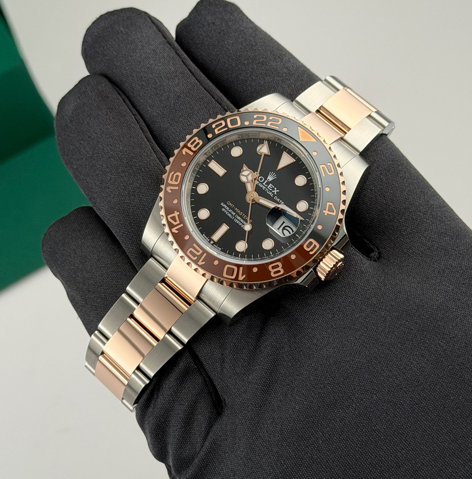Rolex GMT-Master II 40mm Root Beer Steel and Everose Gold