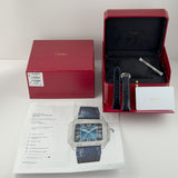 35mm Medium Diamond Bezel Blue Dial 2024