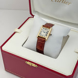 22mm Ladies Tank Louis 18k YG 2013
