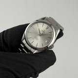 39mm Aqua Terra Steel Silver Dial Auto