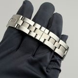 43mm XL Chronograph Steel Silver Dial