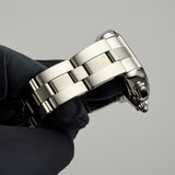 43mm XL Chronograph Steel Silver Dial