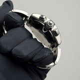 43mm XL Chronograph Steel Silver Dial