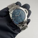 44mm Luminor Marina Steel Light Blue Dial