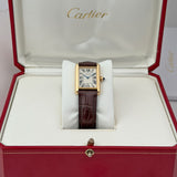 22mm Ladies Tank Louis 18k YG 2015