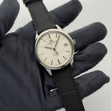 40mm True Second Steel Silver Dial 2017