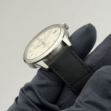 40mm True Second Steel Silver Dial 2017