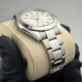 Steel 41mm Silver Index Dial Oyster