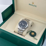 41mm No-Date Black Dial 2025 Release