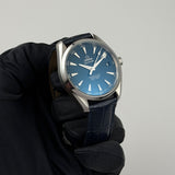 42mm Aqua Terra 150M Steel Blue Teak Dial 2025