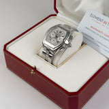 43mm XL Chronograph Steel Silver Dial