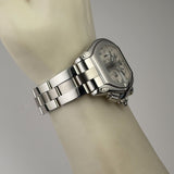 43mm XL Chronograph Steel Silver Dial