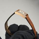 20mm Tank Francaise 18k RG Diamond Bezel