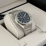 42mm Skyline Chronograph Steel Blue Dial