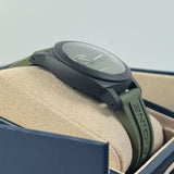 40mm Quaranta Carbotech Green Dial