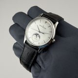 39mm Master Ultra Thin Moon Steel Silver Dial 2021