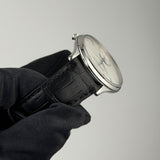 39mm Master Ultra Thin Moon Steel Silver Dial 2021