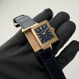 28mm Tribute Duoface 18kRG Blue Dial (Copy)