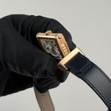 28mm Tribute Duoface 18kRG Blue Dial (Copy)