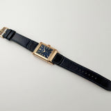 28mm Tribute Duoface 18kRG Blue Dial (Copy)