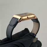 28mm Tribute Duoface 18kRG Blue Dial (Copy)