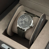 40mm PanoReserve Steel Grey Dial
