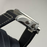 41mm Chronograph Steel Blue Dial