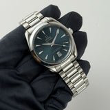 38mm Aqua Terra Shades Steel Atlantic Blue