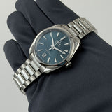 38mm Aqua Terra Shades Steel Atlantic Blue