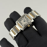 25mm Tank Francaise Steel and 18k YG 2022