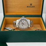 40mm Steel Platinum Dial and Bezel Full Set 2004