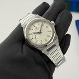 41mm Skyline Steel Silver Dial