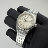 41mm Skyline Steel Silver Dial