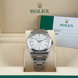 39mm No-Date Steel White Dial 2019