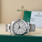 39mm No-Date Steel White Dial 2019