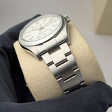 39mm No-Date Steel White Dial 2019