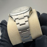 39mm No-Date Steel White Dial 2019