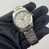 39mm No-Date Steel White Dial 2019