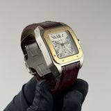 42mm Santos 100 XL Chronograph Steel and 18k YG
