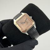 34mm Santos-Dumont Steel and 18 RG Salmon Dial LTD ED