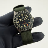 42mm FXD GMT Titanium Black Dial