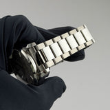 41mm Aqua Terra 150mm Steel Silver Teak Dial