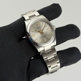 36mm No-Date Silver Index Dial 2025