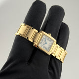 20mm Ladies Tank Francaise 18k YG