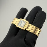 20mm Ladies Tank Francaise 18k YG