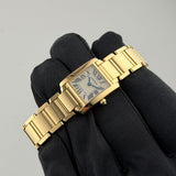 20mm Ladies Tank Francaise 18k YG