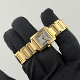 20mm Ladies Tank Francaise 18k YG