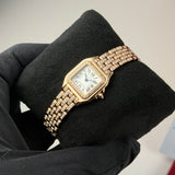 22mm Small 18k Rose Gold Diamond Bezel and Bracelet