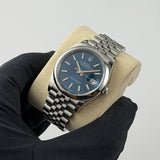 36mm Steel Blue Index Dial Jubilee 2025