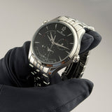 39mm Master Geographic Black Dial JLC Serviced
